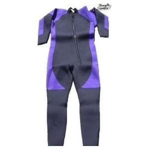 7mm Wetsuit, Full Length Front Zipper, Arm Zippers, Ankle Zippers Mens 