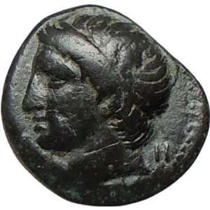 PHILIP II 359BC OLYMPIC GAMES Ancient Greek Coin HEAD APOLLO LEFT Rare 