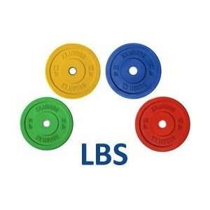   Weight Set Olympic Rubber Bumper Plates for Crossfit Powerlifting