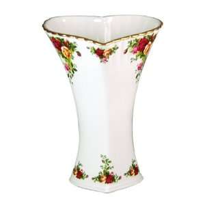  Royal Albert Old Country Roses Heart Vase Kitchen 