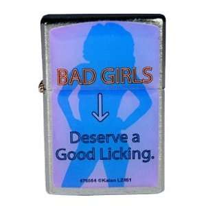  Bad Girls Deserve a Good Licking Flip Top Lighter Sports 