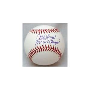  AUTOGRAPH BALL OLIVER WS