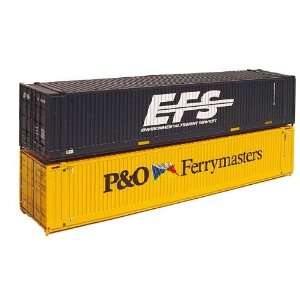   Graham Farish 379 371 N 45 Containers Efs/P & O (2)