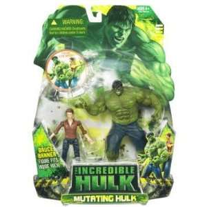  Hulk Deluxe Figure   Mutating Hulk Toys & Games