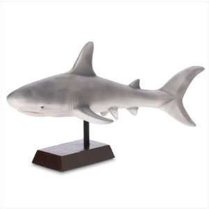  Ceramic Grey Shark Figurine 