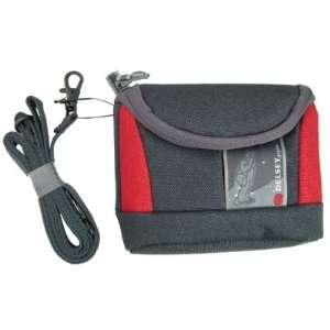  Delsey GOPIX 10 Point and Shoot Camera Bag (black/red 