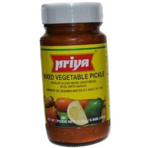 Priya Mixed Vegetable Pickle (with Grocery & Gourmet Food