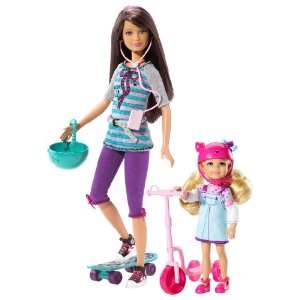  Barbie Sisters Skipper and Chelsea Dolls 2 Pack Toys 