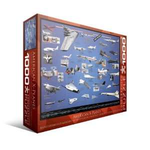  American Aviation X Planes 1000 Piece Puzzle Toys & Games