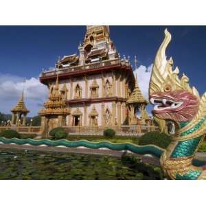 Wat Chalong Temple, Phuket, Thailand, Southeast Asia Photographic 