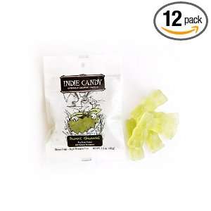 Indie Candy Bunnies Gummi, Lime Flavor, 1.5 Ounce (Pack of 12)
