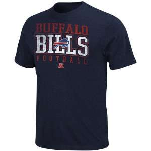  Buffalo Bills Posted Victory Premium T Shirt   Navy Blue 