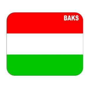  Hungary, Baks Mouse Pad 