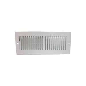  SIDEWALL RGSTR 2WAY WHT 12 X 4