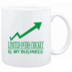  Mug White  Limited Overs Cricket  IS MY BUSINESS 