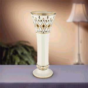  LENOX GIFTWARE FL and PRL SM VASE