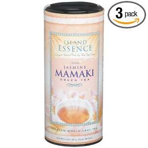 Island Essence Tea Collection Jasmine Mamaki, 3 Ounce Tins (Pack of 3 