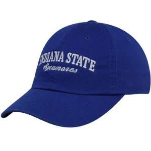   the World Indiana State Sycamores Royal Blue Batters Up Adjustable Hat