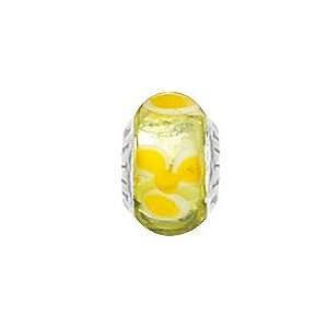 Lovelinks® by Aagaard Petites Sterling Silver Yellow FLowers Colored 