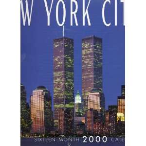Twin Towers Collectible Wall Calendar NEW YORK CITY SIXTEEN MONTH 
