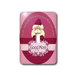   Good Mom This Year in Pink   Light Switch Covers   single toggle