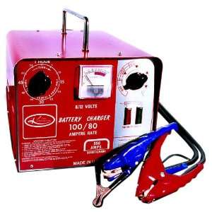  Battery Charger 100/80 6 & 12 Volt 550 Amp Boost 1 Hour 