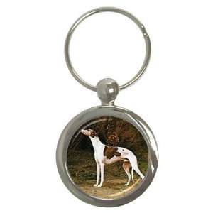  Greyhound Key Chain (Round)
