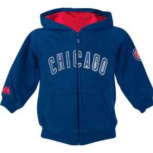 Chicago Cubs  White Logo   Infant Zipfront Hooded 