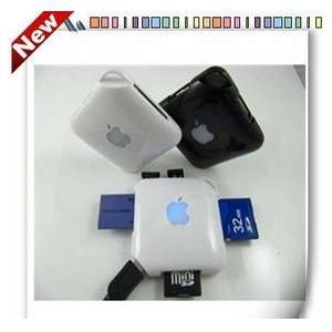  All in 1 Card Reader with glowing Apple logo for MacBook 