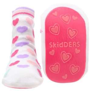  Hearts Skidders Baby Gripper Socks   24 mos Baby