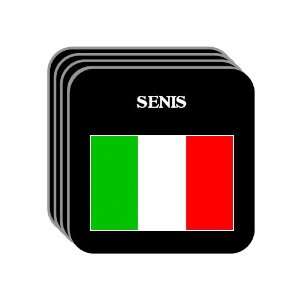  Italy   SENIS Set of 4 Mini Mousepad Coasters 