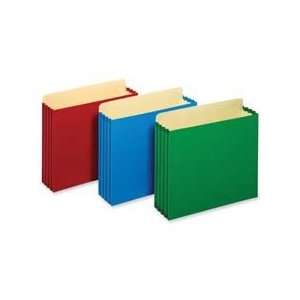 Globe Weis Products   File Cabinet Pockets, 3 1/2 Expansion, Letter 