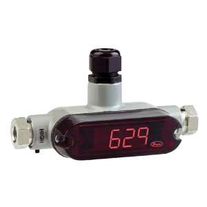   wet differential pressure transmitter, range 50 psid, with LED display