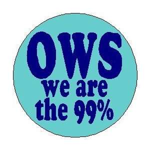   WE ARE THE 99% 1.25 Magnet ~ occupy wall street ninety nine percent