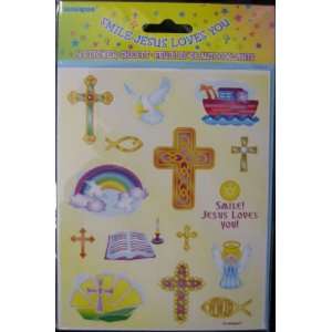  Religious Sticker Sheets 4pk. Toys & Games