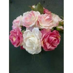 Tanday #11509 Bouquet Mix Luxury Bridal Rose Wedding Bouquet w/9 