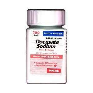 Docusate Sodium   Compares to Colace   250 mg Soft Gel Pills   Bottle 