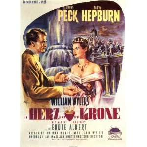  Roman Holiday Movie Poster (11 x 17 Inches   28cm x 44cm 