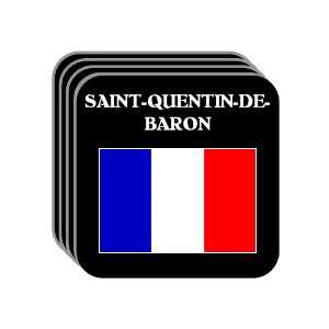  France   SAINT QUENTIN DE BARON Set of 4 Mini Mousepad 