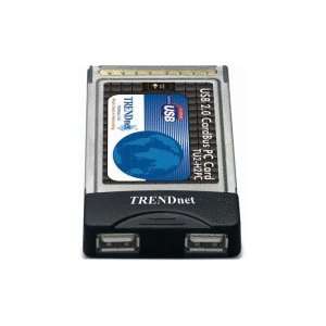  Trendnet TU2 H2PC 2 Port USB 2.0 Host PC Card Supports 6 