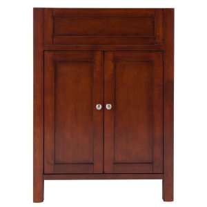  24 Darin Vanity   Cabinet Only   Cherry