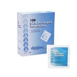 DYNAREX 1303 BZK Antiseptic Towelettes   100 pcs Box