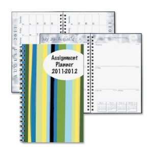   Student Assignment Book, 13 Months, 5x8, Dots/Multi 