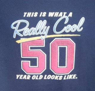 Really Cool 50 Year Old T Shirt   Funny 50th Birthday Gag Gift 