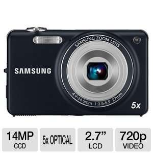  Samsung ST65 Blue 14MP Digital Camera Bundle Electronics