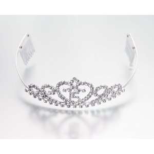 Quince Anos Tiara Clear Small