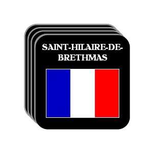 France   SAINT HILAIRE DE BRETHMAS Set of 4 Mini Mousepad Coasters