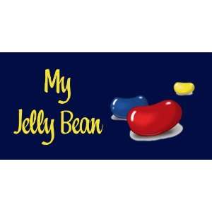 JELLY BEAN License Plate 1665 Grocery & Gourmet Food