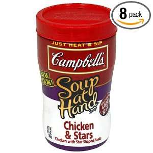 Campbells Soup At Hand Chicken & Stars Soup, 10.7500 Ounces (Pack Of 8 