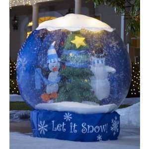  4 Ft.   Christmas Airblown Inflatable Rotating Lighted 